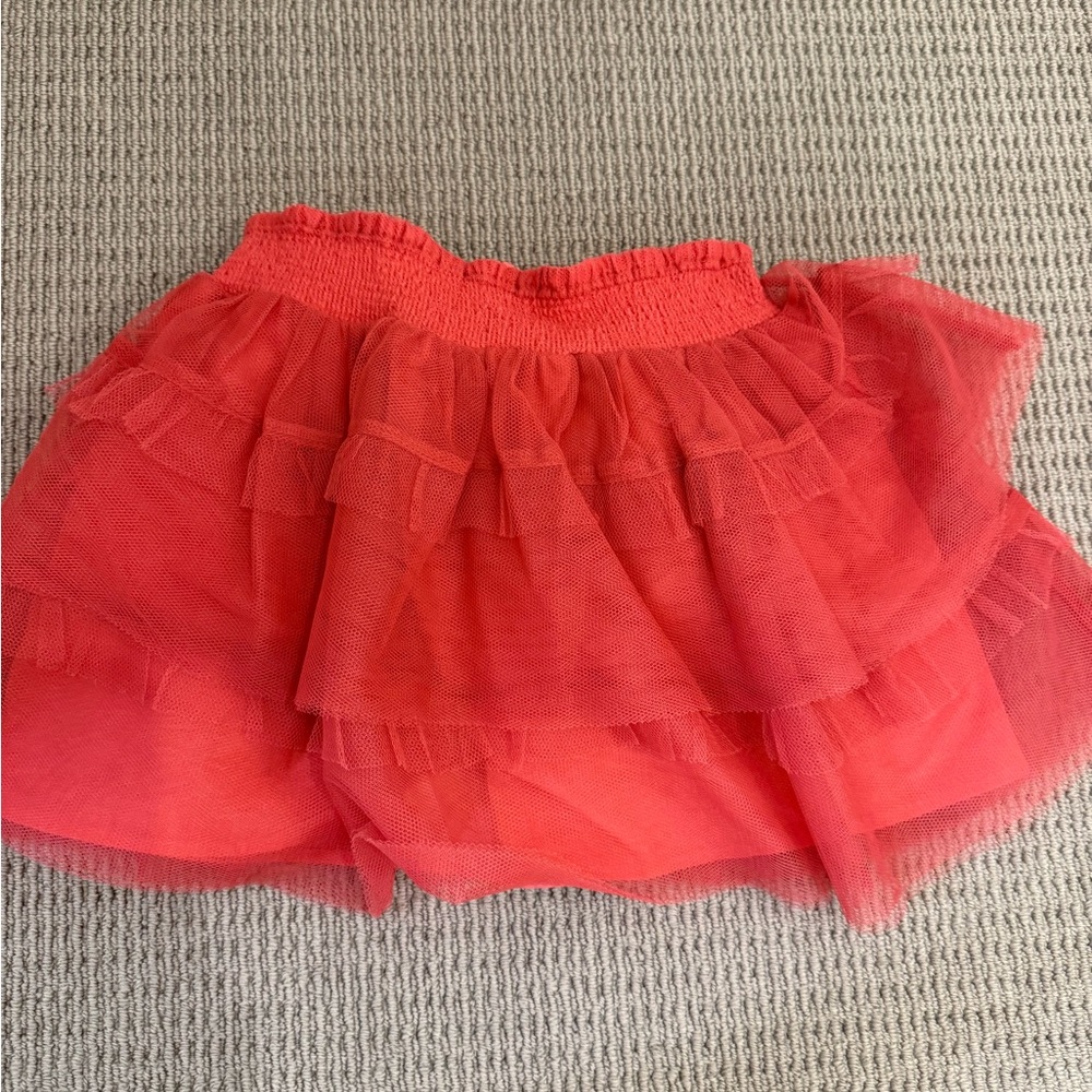 Love Shack Fancy girls Pink Tulle Skirt